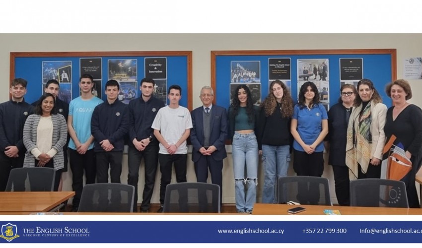Aquafy Students Host A.G. Leventis Foundation President